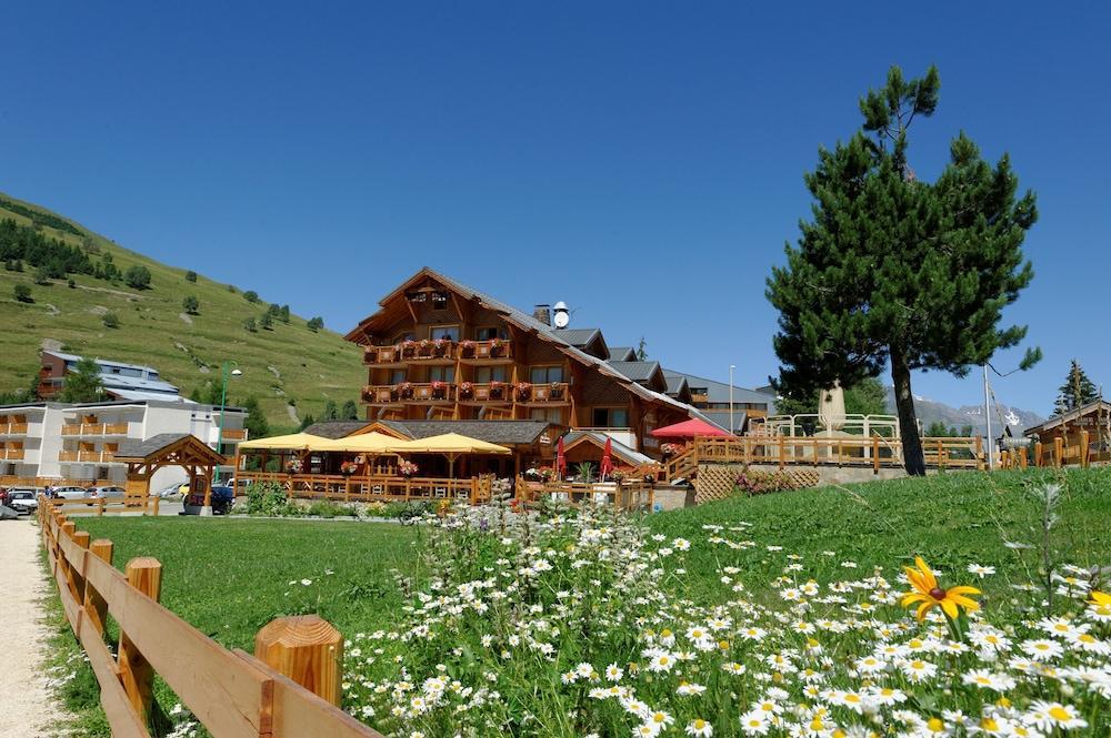 Hotel Cote Brune Les Deux Alpes Exterior foto
