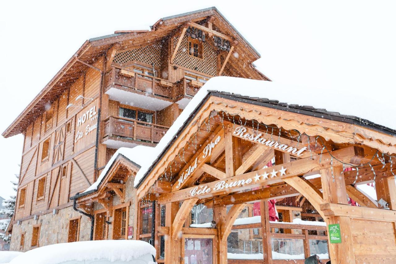 Hotel Cote Brune Les Deux Alpes Exterior foto
